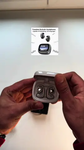 XF28 Clip-on Open Ear Translate #tiktokshop #france #🇦🇫🇫🇷 #🇦🇫🇩🇪 #afghan 