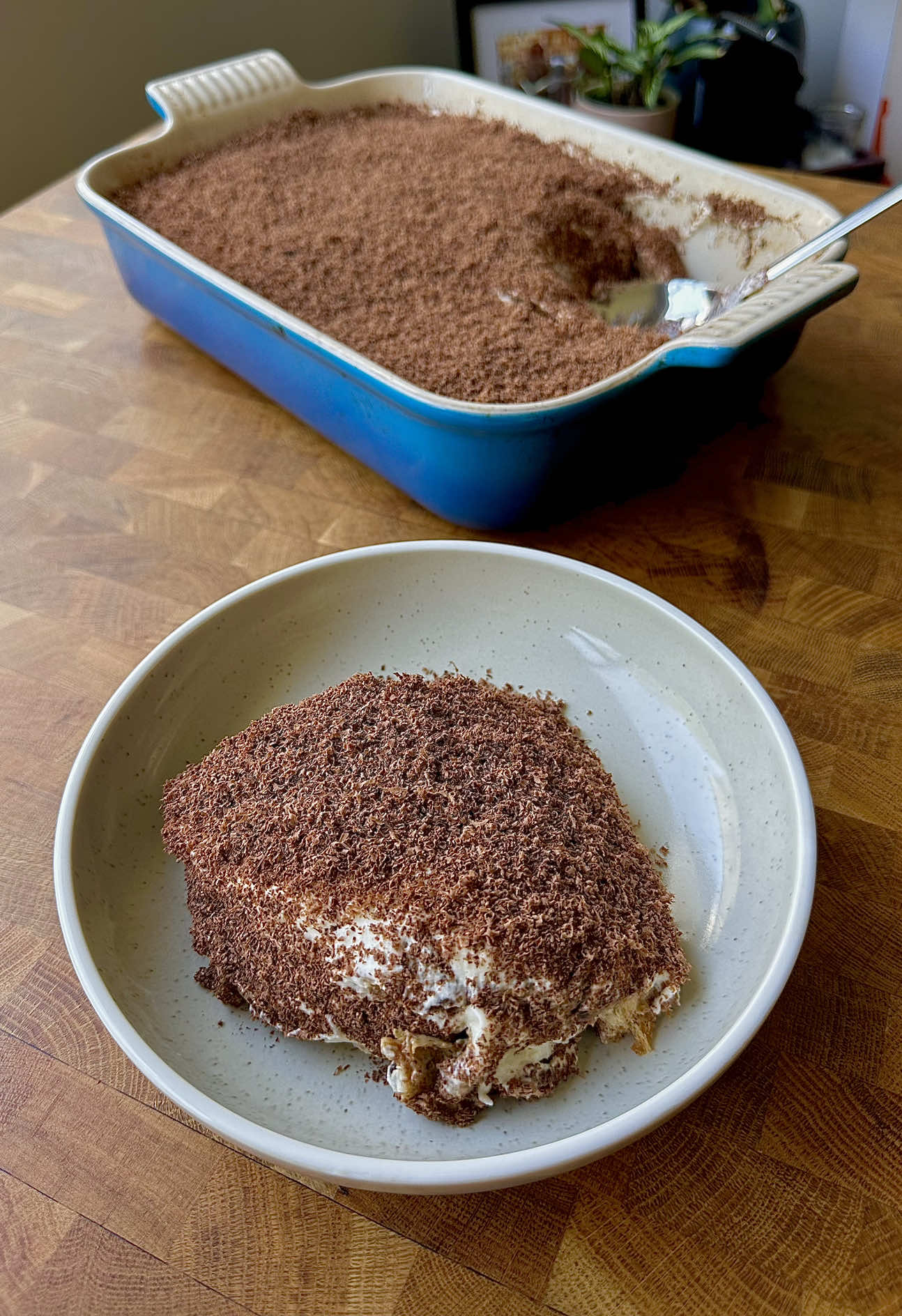 🎄Christmas Rewind Day 1/5: Panettone Tiramisu… Let’s have a look back at your favourite Christmas recipes from last years Christmas Series to get you all excited before I drop my 2025 12 Days of Christmas Recipe Series, with a whole new bunch of recipes for you all to try out this holiday season. 🎄Starting with my panettone tiramisu. The panettone is used in lieu savoiardi biscuits and instead of cocoa dusting there’s micro-planed dark chocolate into layers for a more chocolatey and festive vibe. Other than that the recipe sticks to the classic formula, especially with the cream base that doesn’t feature any cream as classically done. The panettone also allows more of the coffee to get soaked in whilst holding its shape, meaning the amount of flavour you get from this dessert is powerful. FOR THE RECIPES: Head to creamyconfusion.com.au (link in bio). . . . #christmasrecipes #panettone tiramisu