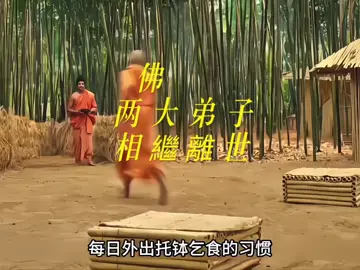 釋迦牟尼佛 涅槃前两大弟子先前離世#修心修行 #佛教故事 #影视解说 