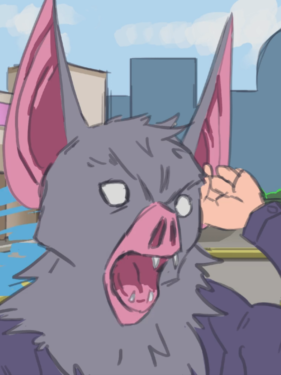 IT WAS A MISINPUT!! 🤬 This is how Sonar would react failing and easy dispatch xdd #dispatch #fyp #trending #art  #viral 