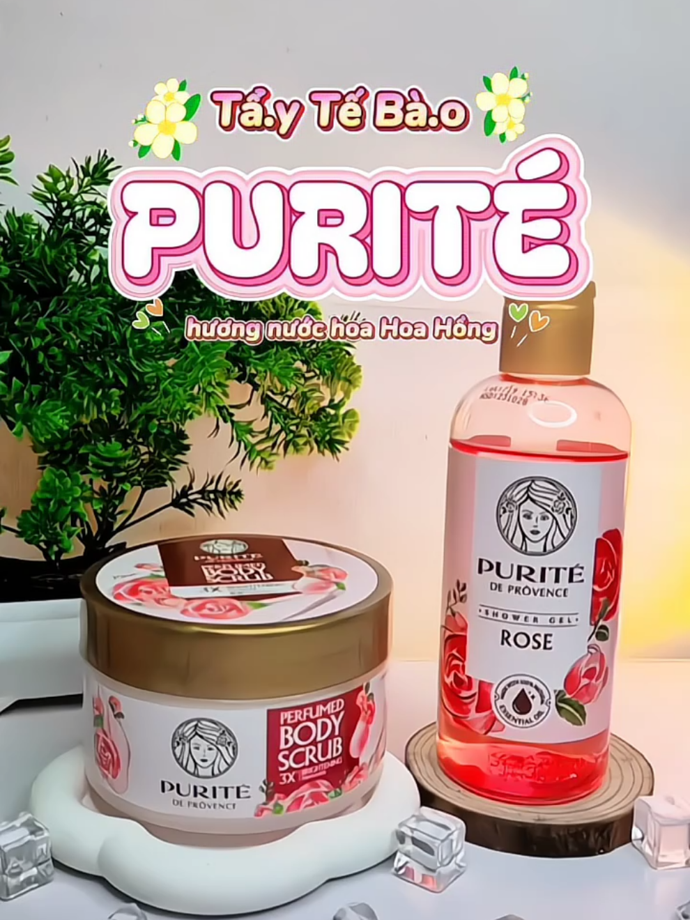 Tẩ.y tbc PURITÉ hương nước hoa Hoa Hồng tặng sữa tắm hương nước hoa Hoa Hồng PURITÉ  PURITE&ÔLIV mang đến cho bạn cơ hộ.i să.n voucher  từ ngày 19/11 - 21/11 🔥 Ưu Đãi HOT 🛍 530 voucher đang chờ đón bạn #SuperBrandFestival #TiecDealXinh #Purite #Ôliv 