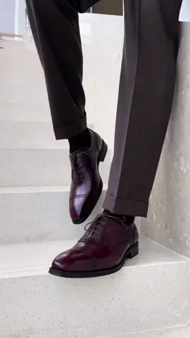 Classic Handmade Oxford Shoes For Men #fyp #gentleman #menshoes #dressshoes #menfashion 