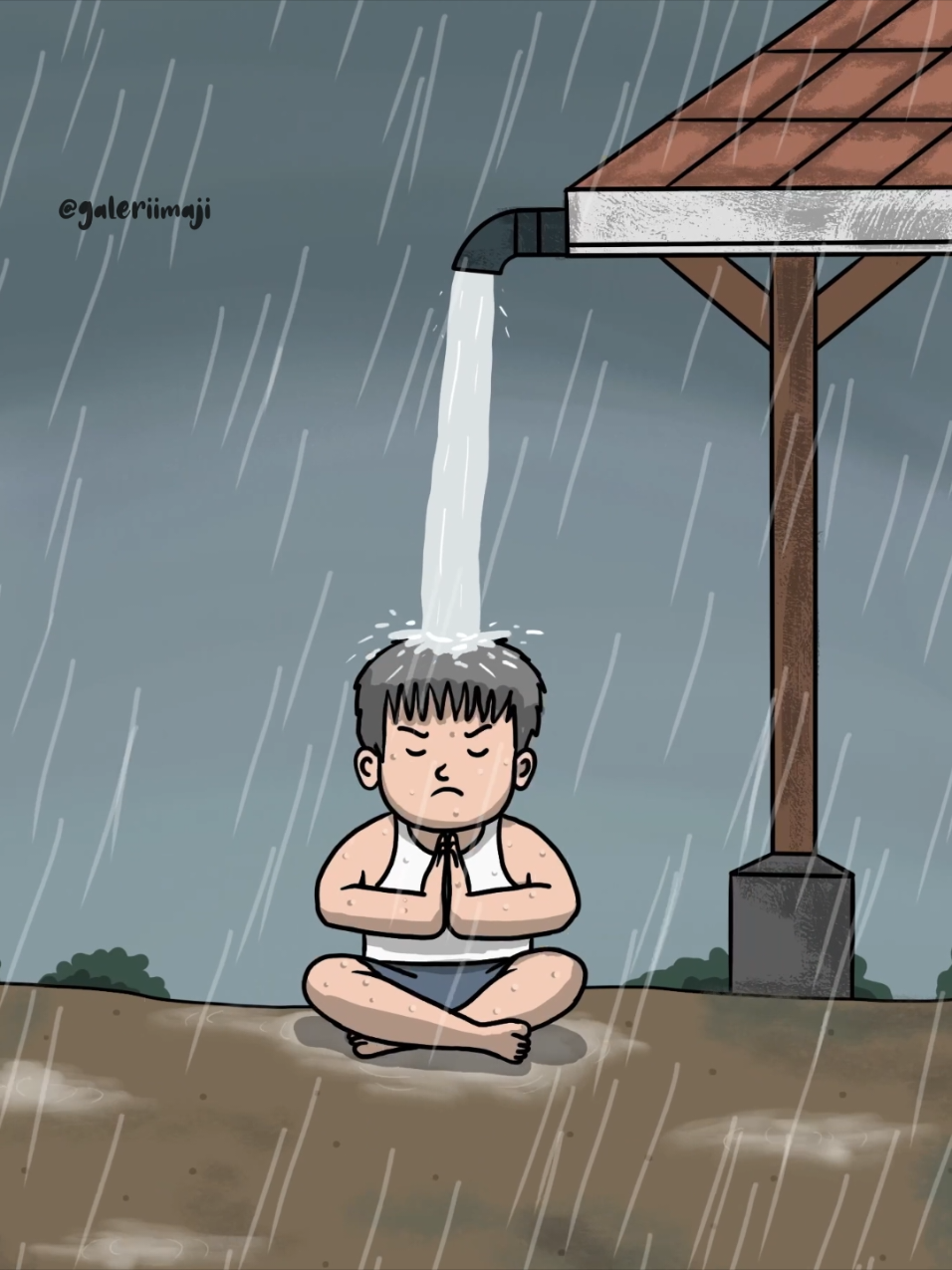 Kekuatan apa yang kalian inginkan saat itu ? 😂 #childhood 