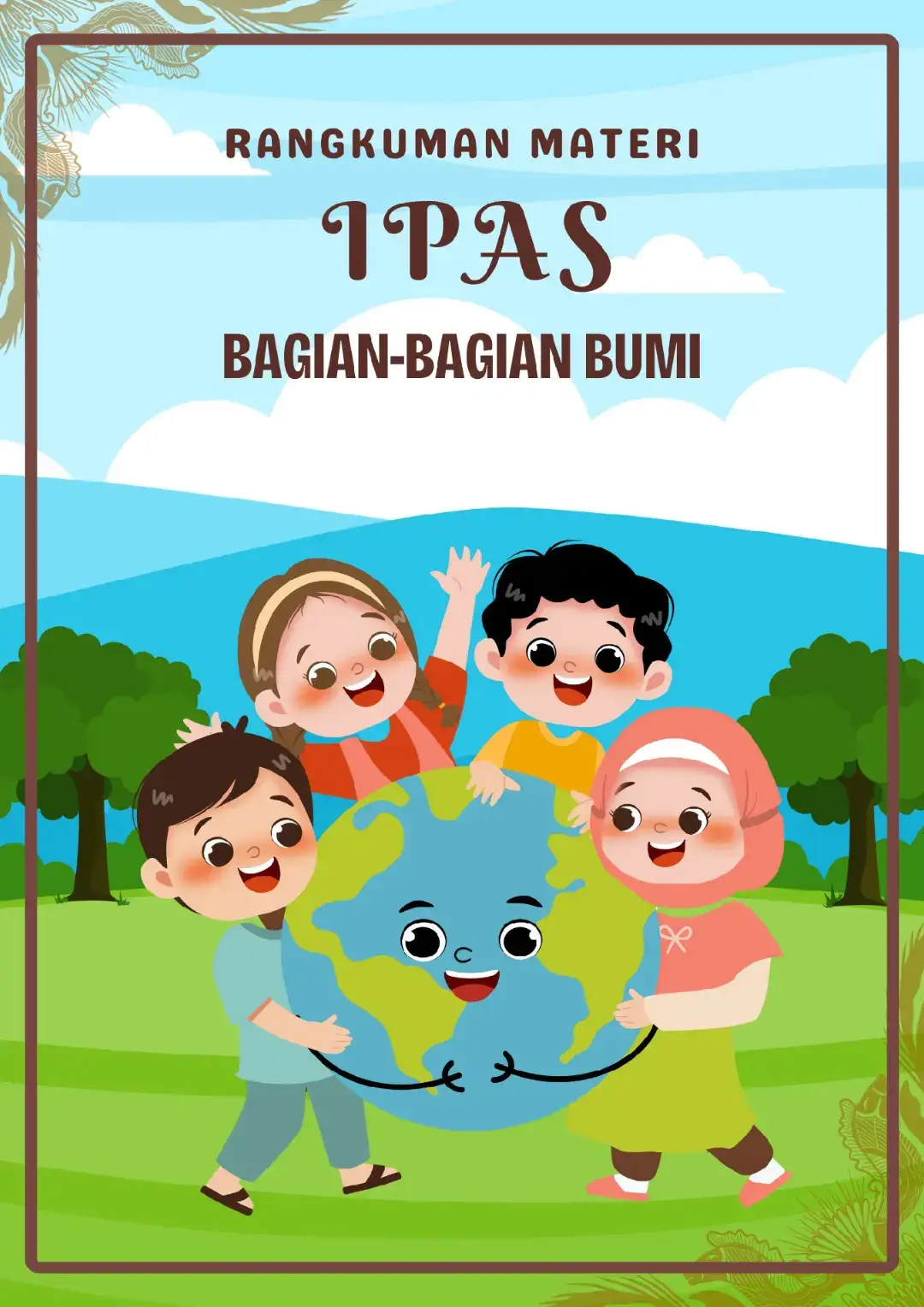 Ringkasan materi Bagian-bagian bumi kelas 5 #ringkasanmateri #ipas #mediapembelajaran #gurusd #xybca 