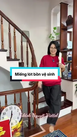 Miếng lót bồn cầu #xuhuong #tiktokshop #nguyetviettel #mienglotboncau 