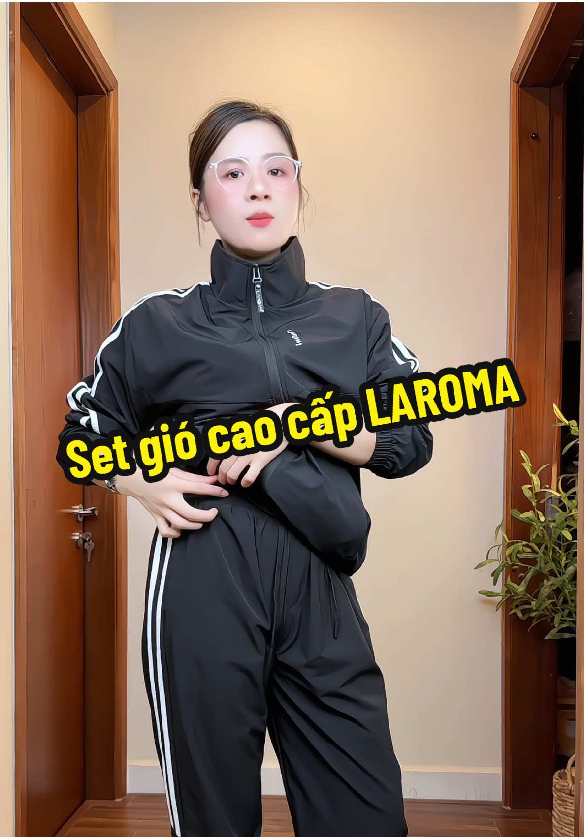 Gió 2 lớp cao cấp - lên dáng trẻ trung - Đáng tiền thực sự #LAROMA #bogionam #setbo 