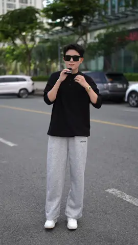 Quần nỉ ống đứng #muataitiktokshop #ngocoutfit #quanni #quanniongdung 