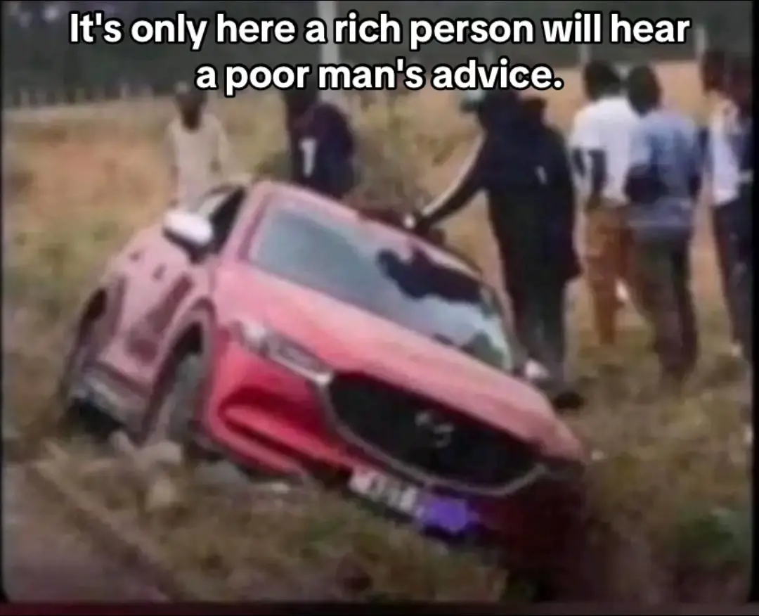 It's only here a rich person will hear a poor man's advice.#viral_video #fyp 