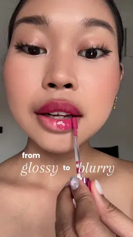 magic dari glossy ke matte, blurring tint timephoria!