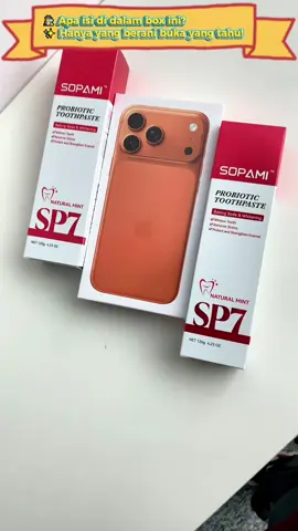 Belanja pasta gigi gak pernah se-seru ini! 🎉 Setiap pembelian bisa dapet hadiah misterius dari kotak kejutan — siapa tahu kamu yang dapet HP gratis berikutnya! 📱 Selain itu, hasilnya langsung terasa: gigi putih, napas segar, dan senyum makin pede! 😁 #KotakKejutanPastaGigi #KejutanSetiapHari #PastaGigiBerhadiah #MenangHP #GigiPutihNapasSegar-gt