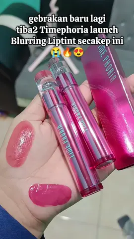 Shade nya sampe 17, mana cakep semua 😭 #blurringliptint #timephoria 