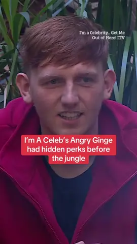 Angry Ginge received special privileges before I’m A Celeb jungle entry. #IAC #AngryGinge #ImACelebrity #Jungle #australia 