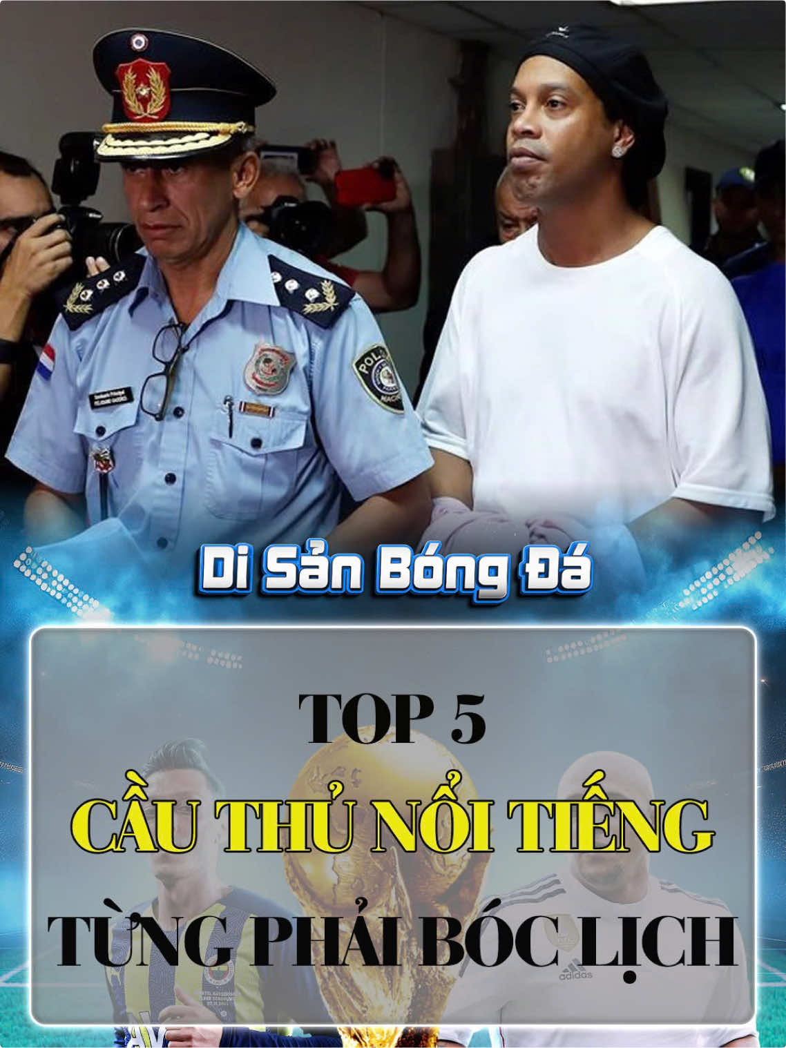 5 cầu thủ nổi tiếng từng phải bóc lịch. #bongda 