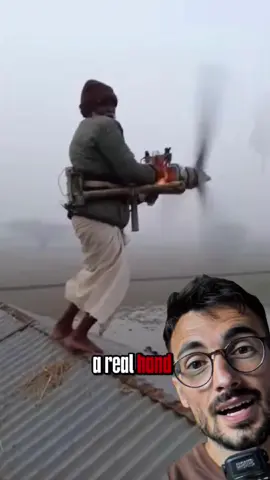 Homemade flying rig gone  wrong ⚠️☠️ #viralclips #strangevideo