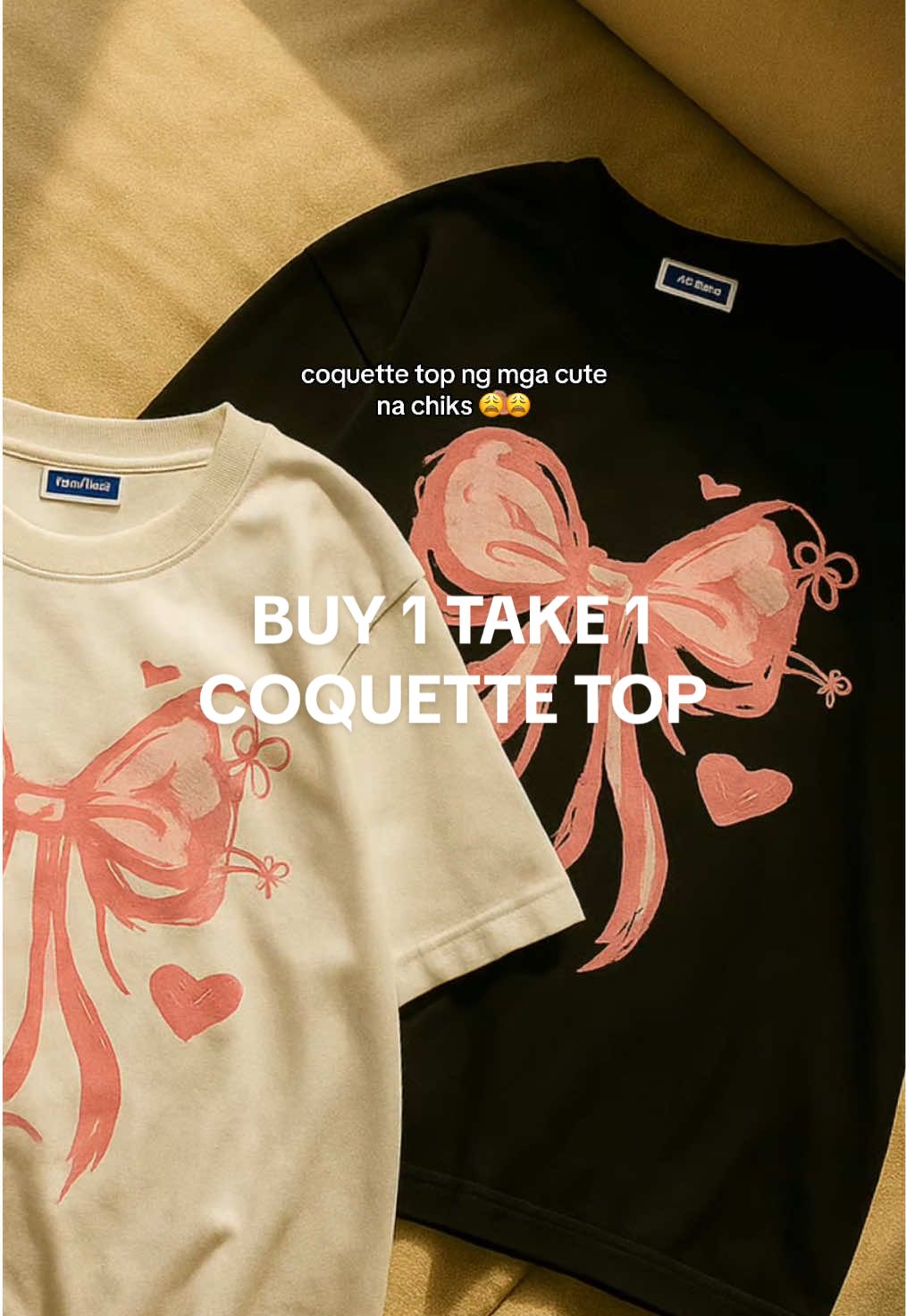 yay! ang mura nalang o 😩‼️ #coquetteaesthetic #bowtop #topsrecommendation #topreco #coquettetop 