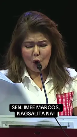 Live now! Sen. Imee Marcos, nagsalita na! BBM lulong sa droga! #bbm #imeemarcos #floodcontrol 