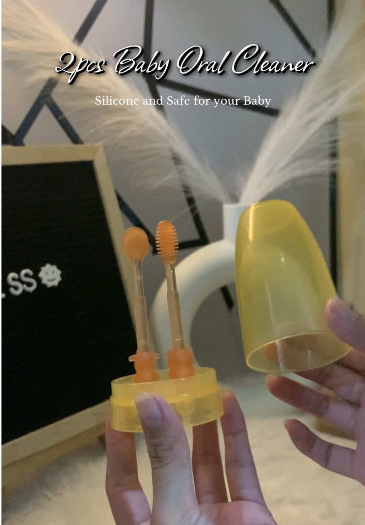 lagi mo na malilinis tongue ng baby mo dahil dito!! #babyoralcleaner #babymouthcleaner #oralcleaner #fyp #trending 