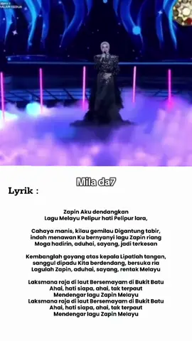 Mila membawa kan lagu laksana raja di laut #milada7 #dacademy7 #fyp #fyppppppppppppppppppppppp 