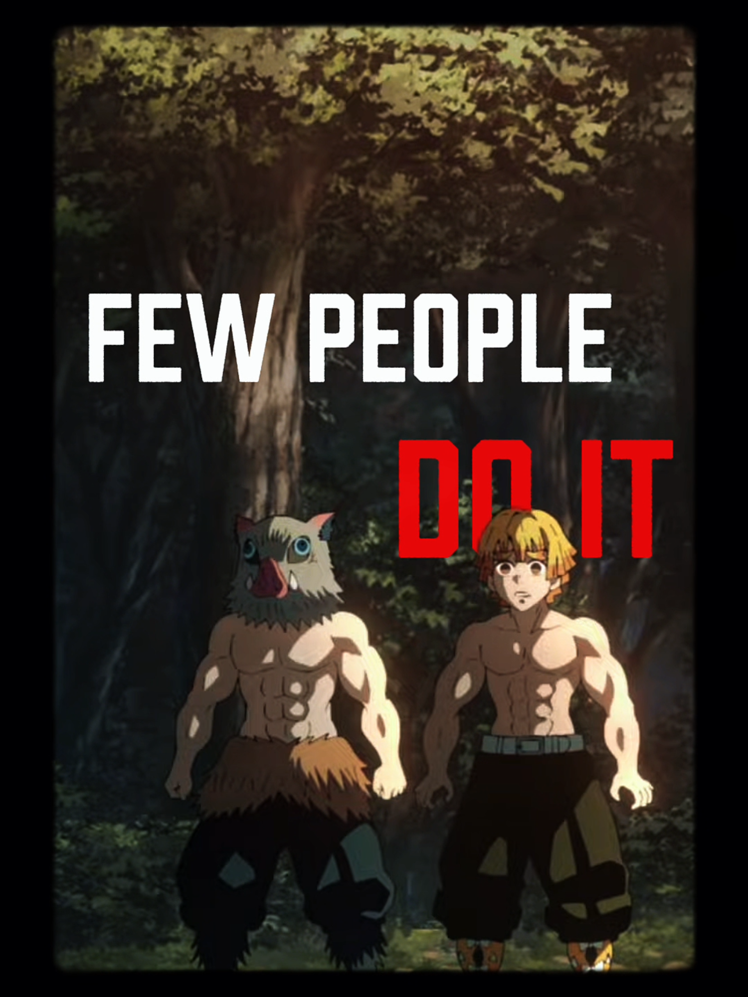 Why does being disciplined look weird @brianmnkn #motivation #SelfImprovement #demonslayer #fyp #edit