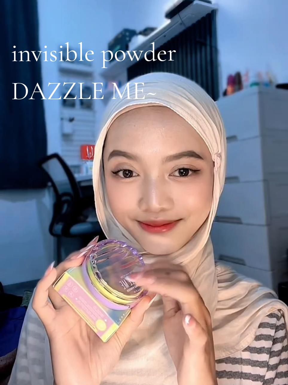 DAZZLEME lls lucukk bgtttt🩷🩵💛💙 bedan rainbow matte dari @dazzleme.beauty.id #bedakpelangi #dazzlemebeauty #invisiblepowder #settingpowder #primermakeup 