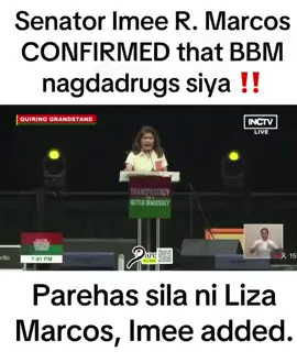 Senator Imee R. Marcos CONFIRMED that BBM nagdadrugs siya ‼️ Parehas sila ni Liza Marcos, Imee added.. nakaka iyak talaga..  #Balita #fypシ #trending #imeemarcos #viral