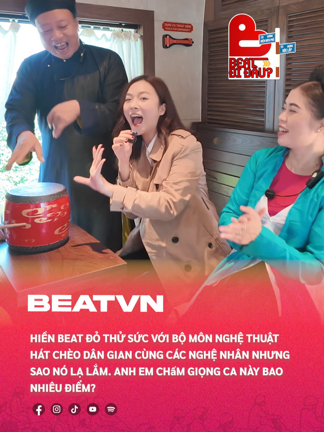 Anh em vào xem MC Hiền Beat Đỏ hát chèo và chấm xem giọng ca này được bao nhiêu điểm nha!  #beatvn #beatnetwork #beatoflife #mcbeatdo #thuhienbeatdo #GotoBacNinh