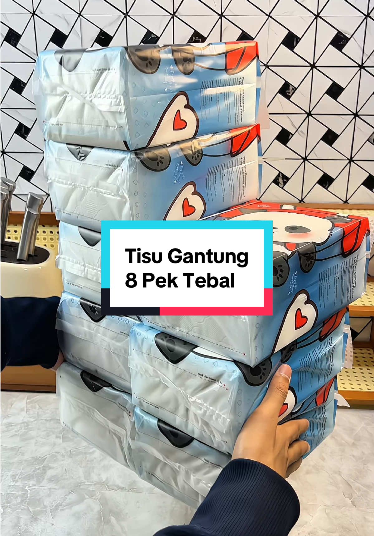 Ni baru la puas hati bila dapat tisu gantung yang banyak macam ni 8 paket tebal dengan harga yang jauh lagi murah weii. #tisugantung #tisugantungviral #tisugantungmurah #tisugantungdapur 