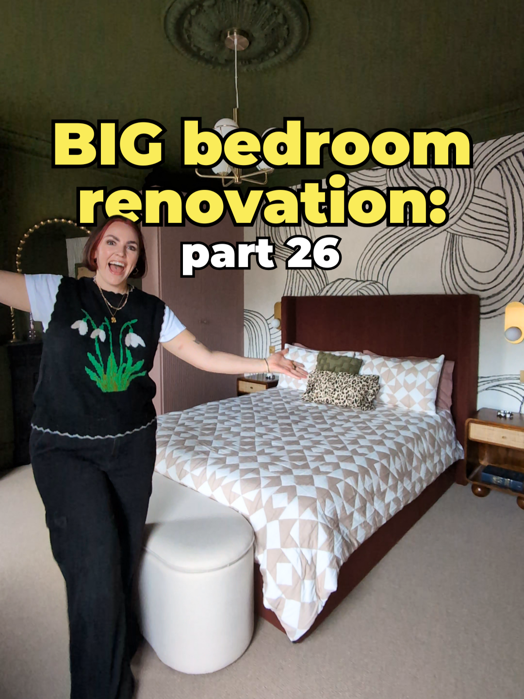 WE DID IT GALS!!! We're officially closing the book on our horrid bedroom renovation chapter and enjoying the gorgeous fruits of our labour 🙌 It's been SO hard, SO messy, SO overwhelming and just never-ending... But we got there and I'm so proud of what we've created, and sharing every step with you all has been a joy. Let me know what you think of this transformation and keep following for sooooo much more to come!!! #luxurybedroom #beforeandafterhomerenovation #bedroommakeover #diyrenovation