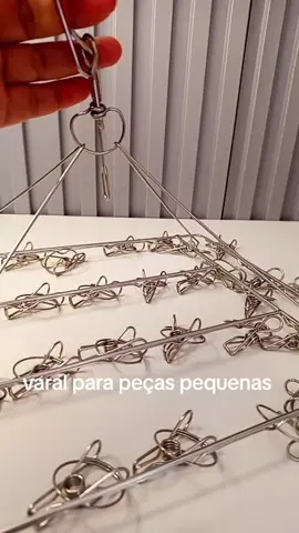 varal em aço inox para calcinhas e sutiã #lavandeira#maquina de lavar#pregadores#