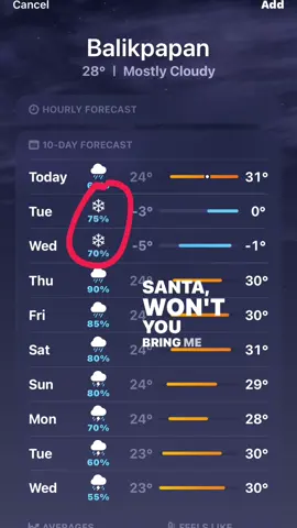 🥶🥶 #balikpapancity #snow 