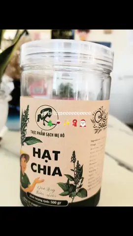 HẠT CHIA MẸ RÔ #hatdinhduong #hatchia #xuhuong @Cá Mập k thể mập 🦈 @Nhắc Lại Cho Nhớ 