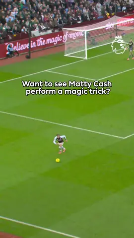 Did Matty Cash have you seeing double? 🪄 #PremierLeague 