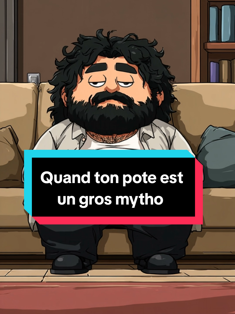 Quand ton pote est un mytho level Legend #drole #animefyp #sketch #humour #pourtoi 