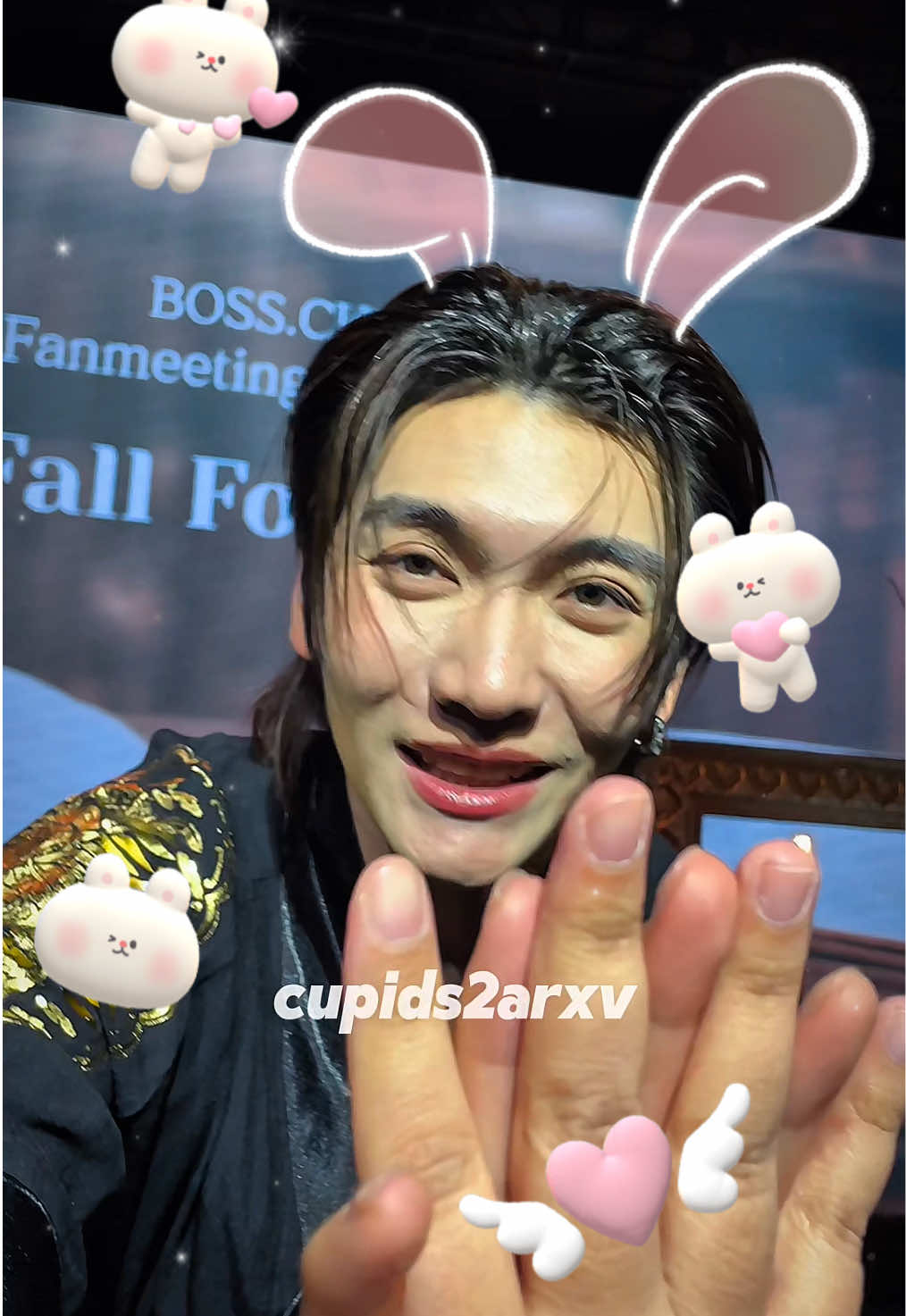 아니..눈이 왜케 이뻐 🥹 #Boss #BossChaikamon #bossfanmeeting #fallinloveinseoul #บอส