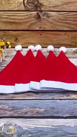 Kit 5/10/15 Gorro de Natal Original Feltro Toca Natalina #gorro #natal #tocanatalina #kit #tocanatal 