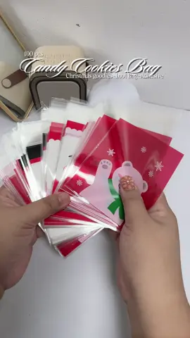 Christmas Candy loot bag #lootbag #christmaslootbag #adhesivelootbag #candybag #cookiesbag 