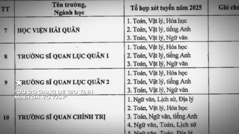 Bỏ C00, Thì cứ theo C03 mà vào thôi”đâm lao thì phải theo lao thoi” #xhhhhhhhhhhhhhhhhhhhhhhh #xuhuongtiktok #siquanchinhtri #thitotnghiepthpt2026 #dosiquanchinhtri2026 