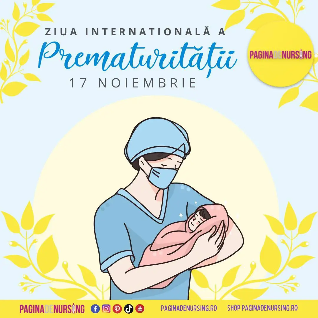 💜 17 noiembrie – Ziua Mondială a Prematurității 👉 „Micuți, dar incredibil de puternici.” În fiecare an, milioane de copii se nasc prea devreme, înainte ca timpul să le fi dat voie să fie pregătiți pentru lume. Fiecare zi în plus trăită este o luptă câștigată. Fiecare respirație, o dovadă de curaj. Asistenții medicali și echipele din neonatologie au un rol vital în îngrijirea prematurilor: monitorizare, termoreglare, hrănire și sprijin pentru părinți. 💜 Această zi este despre ei – copiii care au venit prea devreme, dar care ne învață ce înseamnă puterea vieții. #ziuamondialaprematuritatii #worldprematurityday #paginadenursing #prematur #neonatologie  