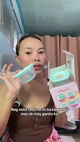 Sana pala mas maaga ko to nakita less hassle na sa pag prapare ng food ni baby. Pag meron ganitong food containers I preserve mo nalang at isahang luto lang. #foodcontainers #foodcontainerforbaby #solidfoodjourney 