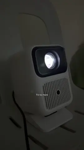 TV no more sa projector na to🩷 #projector #projectorscreen 