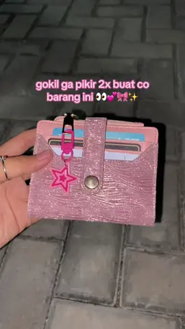 gokil liat harganya mana murah cakep + tebel bahannya 😍💕 #dompet #dompetglitter #fyp 
