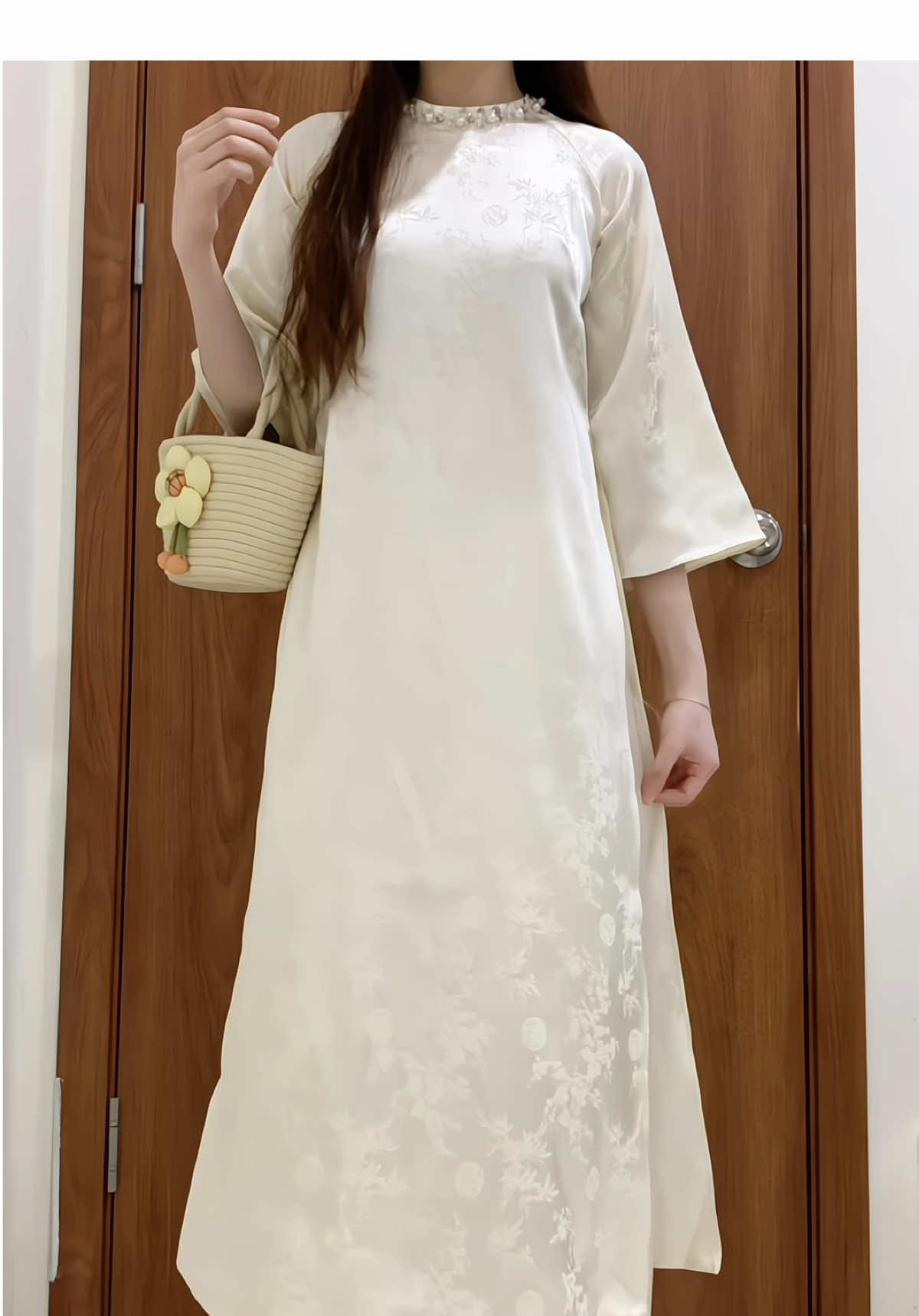 Lại sắp tới Tết, ngóng quá #aodaitet #aodaidamngo #aodailua #aodaicachtan #phoidoxinh 