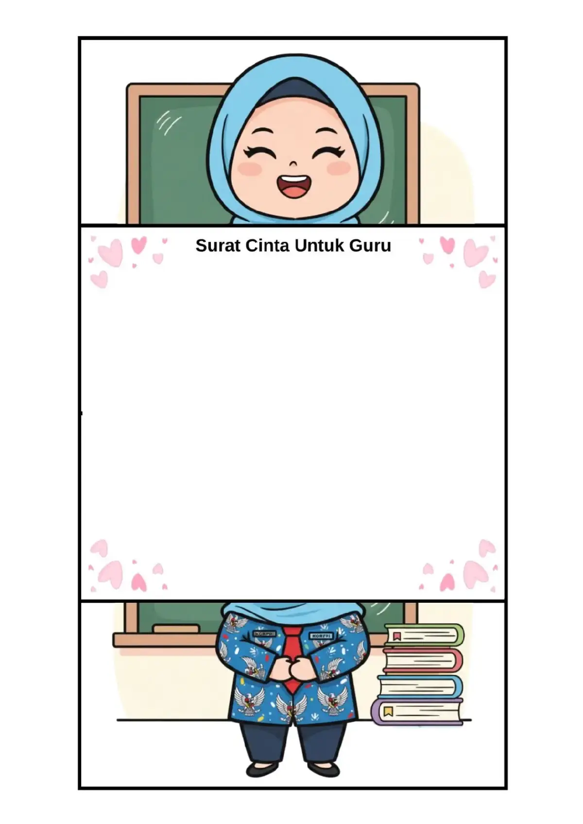 SURAT CINTA UNTUK STARLA ❎ SURAT CINTA UNTUK GURU ✅ Bisa di gunakan untuk referensi ide kegiatan hari guru nasional tanggal 25 November 2025 #hariguru #teacherday #idekreasihariguru #edukasitkpaud
