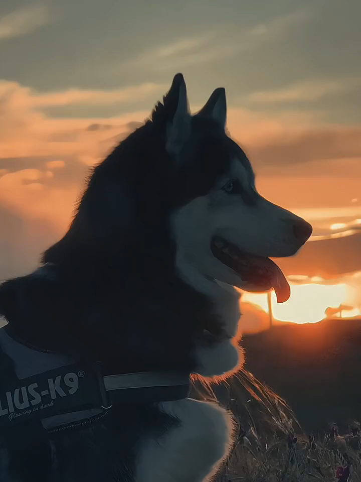 Dari dulu Husky dipakai sebagai anjing penarik kereta salju di Alaska dan Siberia. Tenaganya kuat, tapi sifatnya lembut banget. Matanya yang biru bikin dia kelihatan garang, padahal aslinya manja dan suka ngobrol sama pemiliknya. Husky juga terkenal pintar kabur pagar tinggi pun kadang masih bisa dia akalin. Tapi justru itu yang bikin dia unik: energinya besar, hatinya hangat. Anjing yang dulu bantu manusia bertahan di badai salju, sekarang jadi sahabat setia yang selalu bikin hidup lebih rame. #huskylife #husky