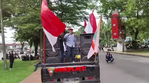 Aksi demo damai'iksha Hamza datang kepolda Sulsel  mengukapan oknum penyidik Polrestabes Makassar dan Polda Sulsel yang terlibat dalam kasus mafia tanah di Sulsel '