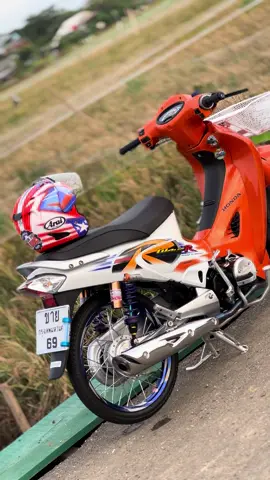 kombinasi yang sepurna🥰#wave125i_ไฟเลี้ยวบังลม #wave125 #wave125i #foryoupage 