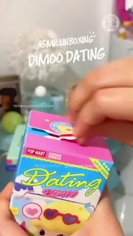 ASMR UNBOXING: DIMOO Dating Series Blind Box 🧸 #asmr #blindbox #unboxing #popmart #figure #toys