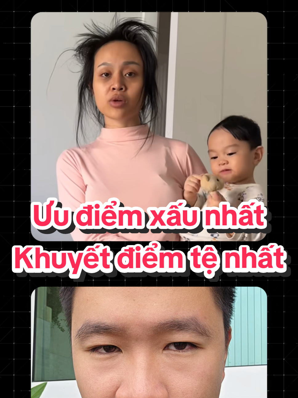 Khoe ưu điểm hay nhược điểm là cách nổi bật giữa đám đông #xoamutiktok #nguoimoixaykenh #tutruyenthong #dcgr 