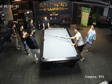 Cách An Nhiệt thị phạm nút số cho Duy Đinh 😮 #annhietbilliards #annhietchomo 