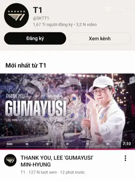 민형아, 네가 선택한 길에서 행운을 빌어!! 네가 어디에 있든, 항상 응원할게!!!#gumayusi #leeminhyung #t1guma 